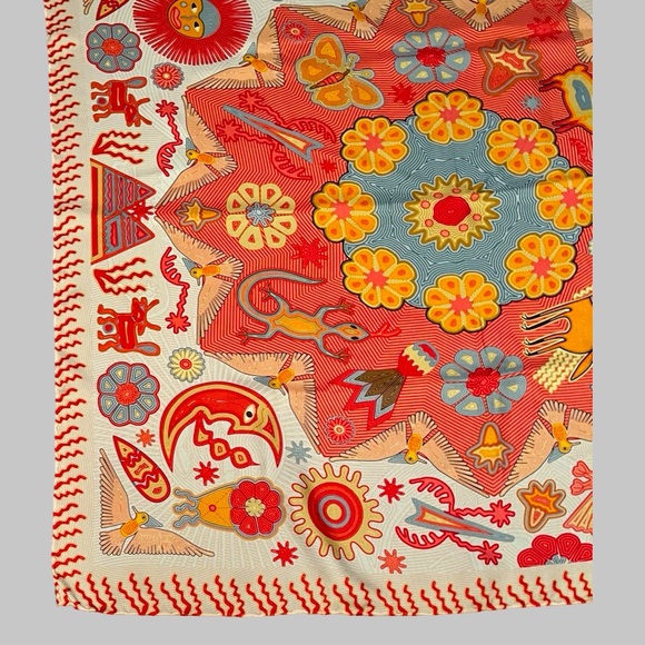 PINEDA COVALIN Mexico Scarf Large Square 43”x 43” - Picture 10 of 14